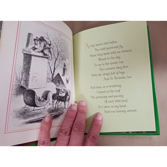 The Night Before Christmas The Original Christmas Classic By Clement C. Moore 19 - Picture 6 of 7